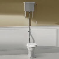 Унитазы Унитаз с бачком на высокой трубе 