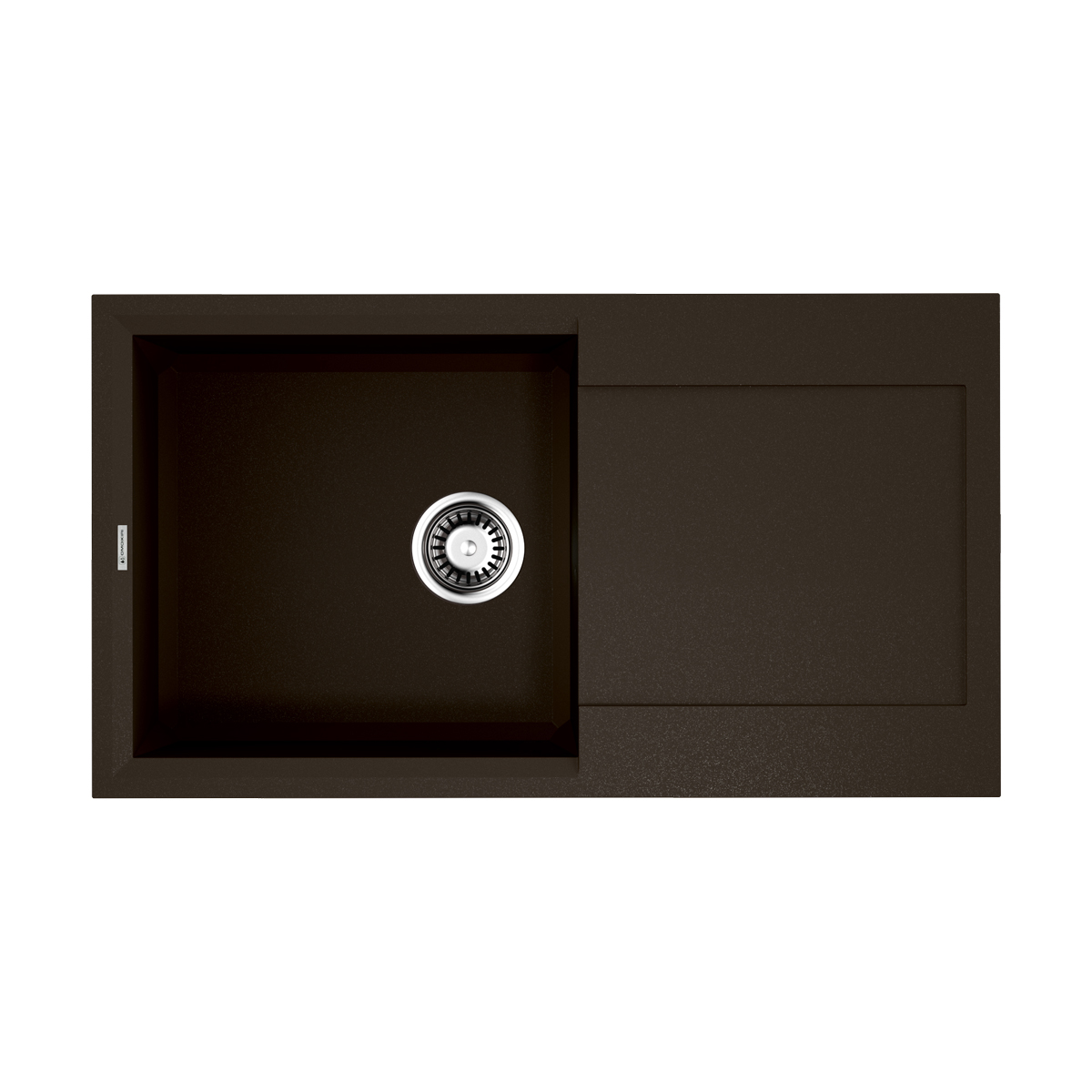 Кухонные мойки Кухонная мойка 780x435x210 Sakaime 78-DC Tetogranit/темный шоколад 