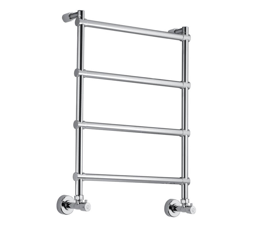 Полотенцесушители 442/4/535 Полотенцесушитель на систему ГВС 713,5х135x535 мм (м/о 470 мм) цвет Black matt 