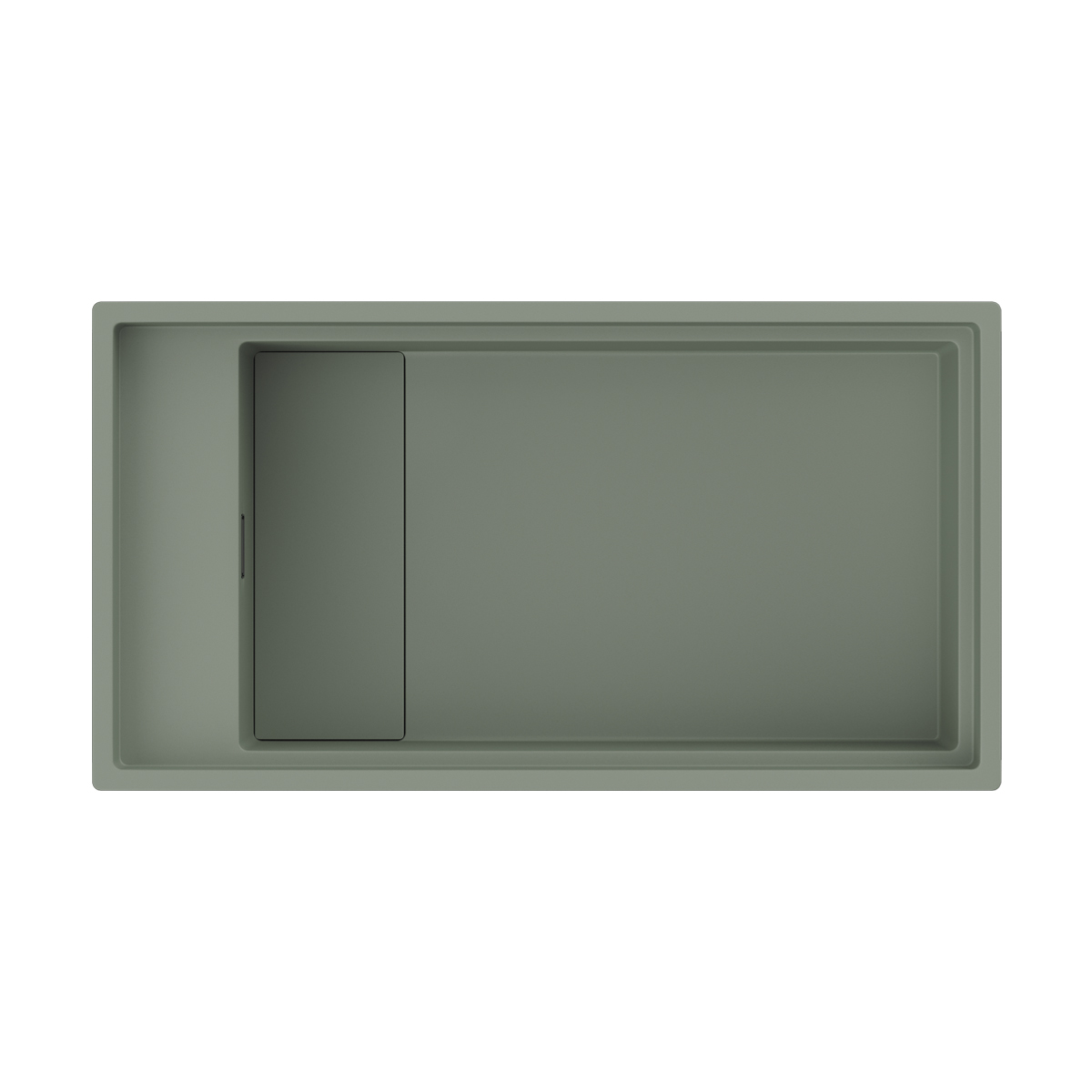Кухонные мойки Кухонная мойка 860x460x220 Kinaru Pro 86-U/I-WG Artceramic/wind green 