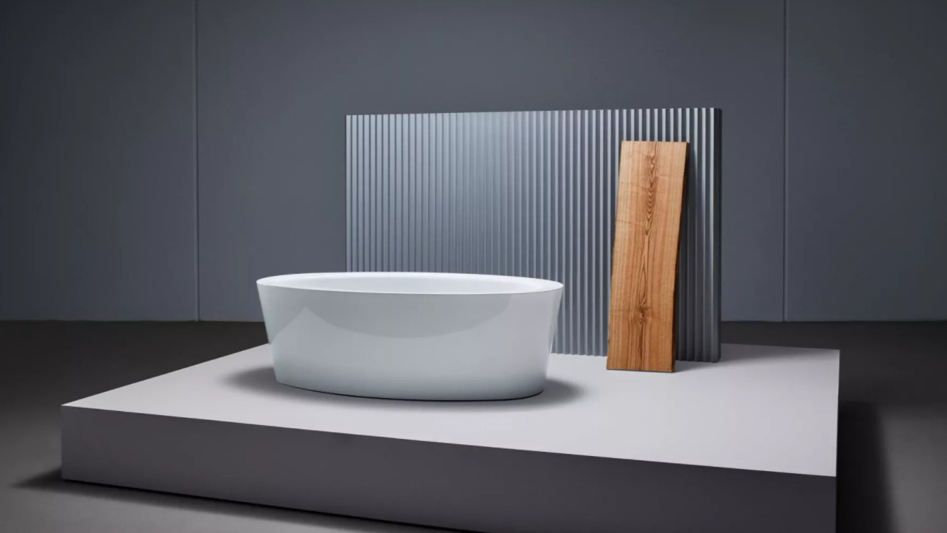 Ванны Ванна стальная отдельностоящая 180x100 см, белая 