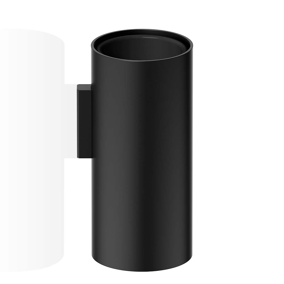 Аксессуары для ванной WMB стакан, черный матовый 