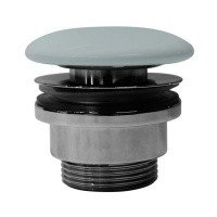 Комплектующие Сливной гарнитур, донный клапан для раковины без перелива (Ghiaccio Matte) 