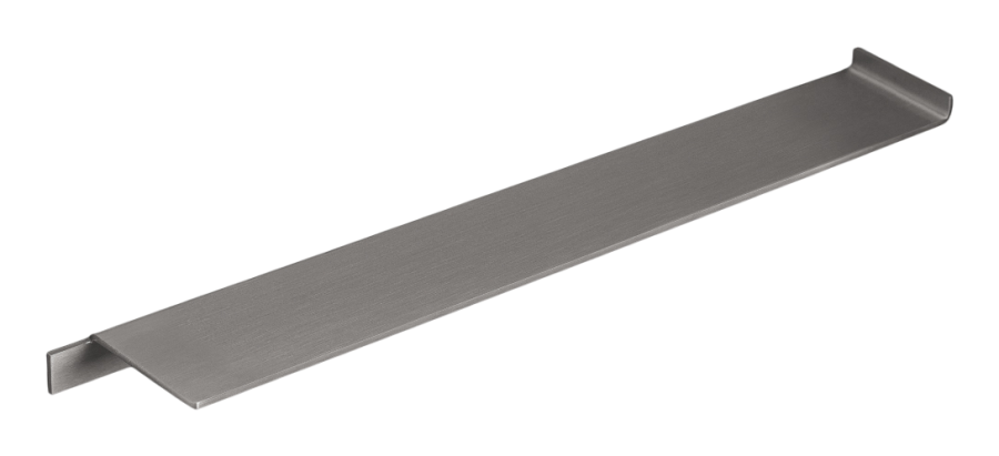 Полка Ziqq, настенная, L-385 мм, сталь, цвет Black Diamond полированный