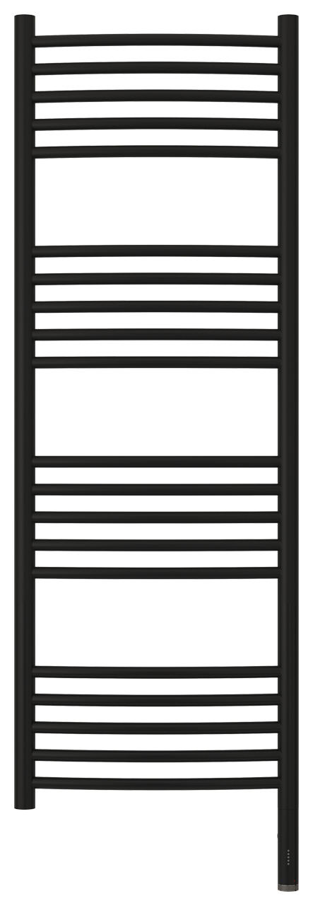 Полотенцесушители Полотенцесушитель электрический 1200х400 / МЭМ правый (Матовый чёрный) 