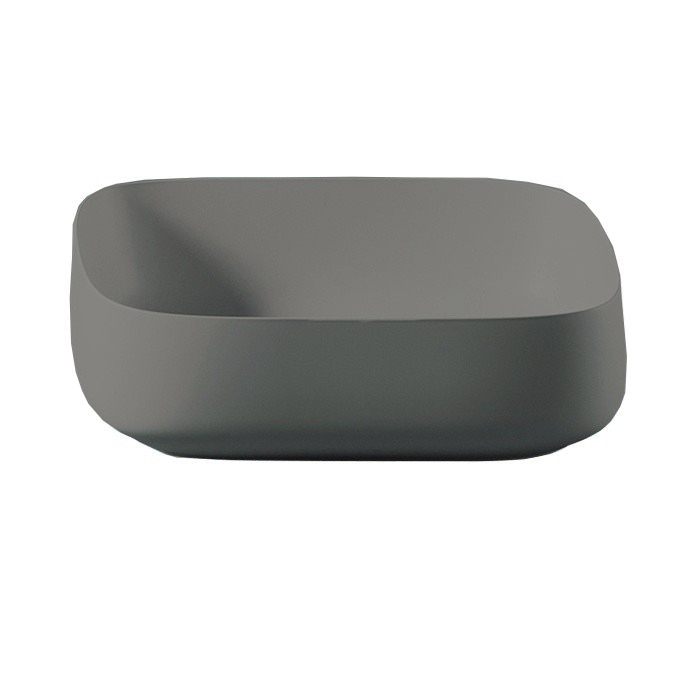 Раковины Раковина настольная 55x35 см, цвет grigio oliva/покрытие Saniglaze 