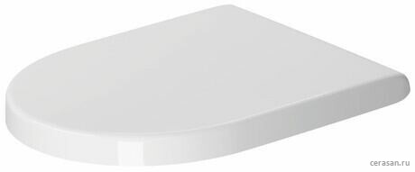 Сиденье для унитаза 370x410x30, цвет белый