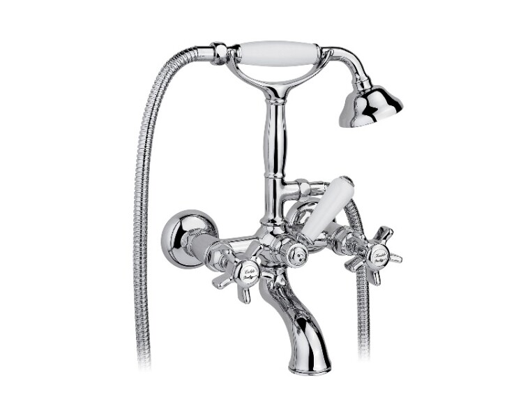 Смесители Смеситель для ванны и душа, цвет английское золото (English Gold) 