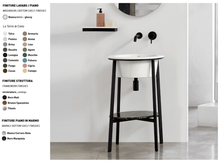 Мебель для ванной Мебельная полка, цвет Cipria 