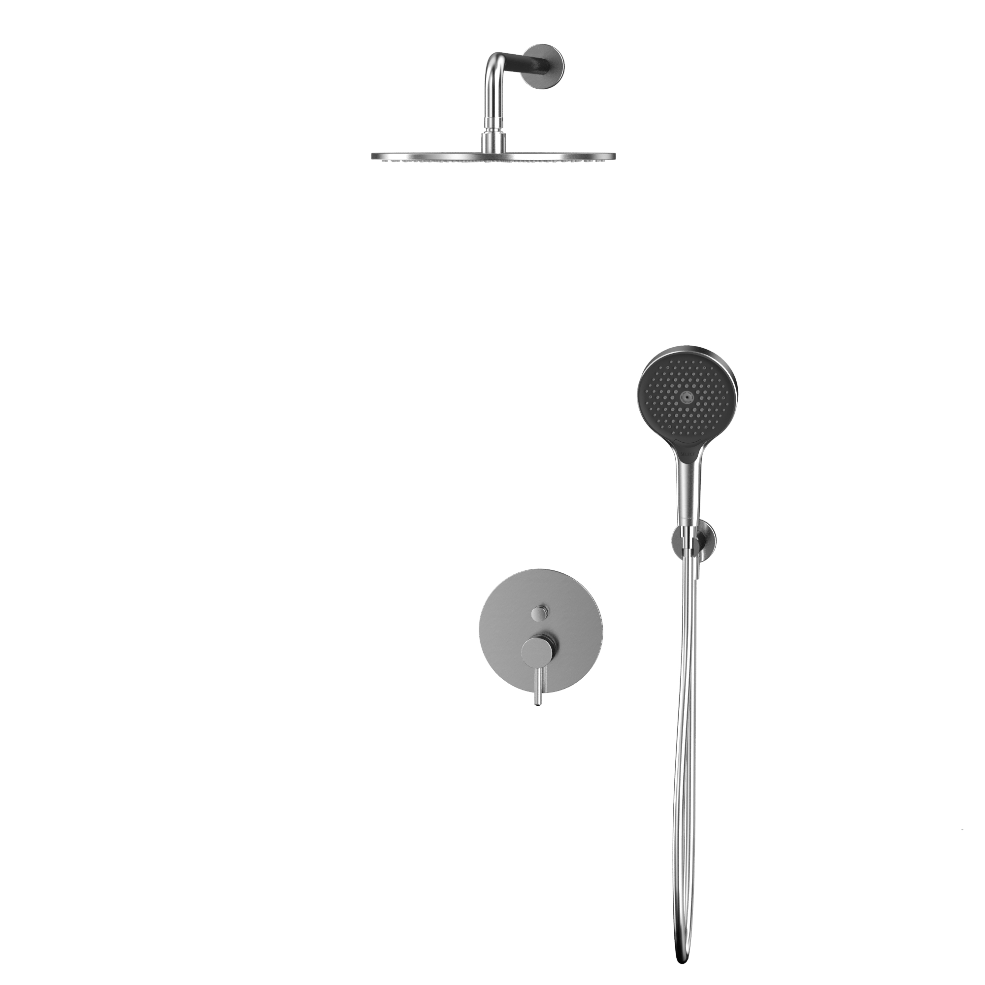 Душевая программа Система для душа скрытого монтажа YSET04TOPNIB (брашированный никель) 