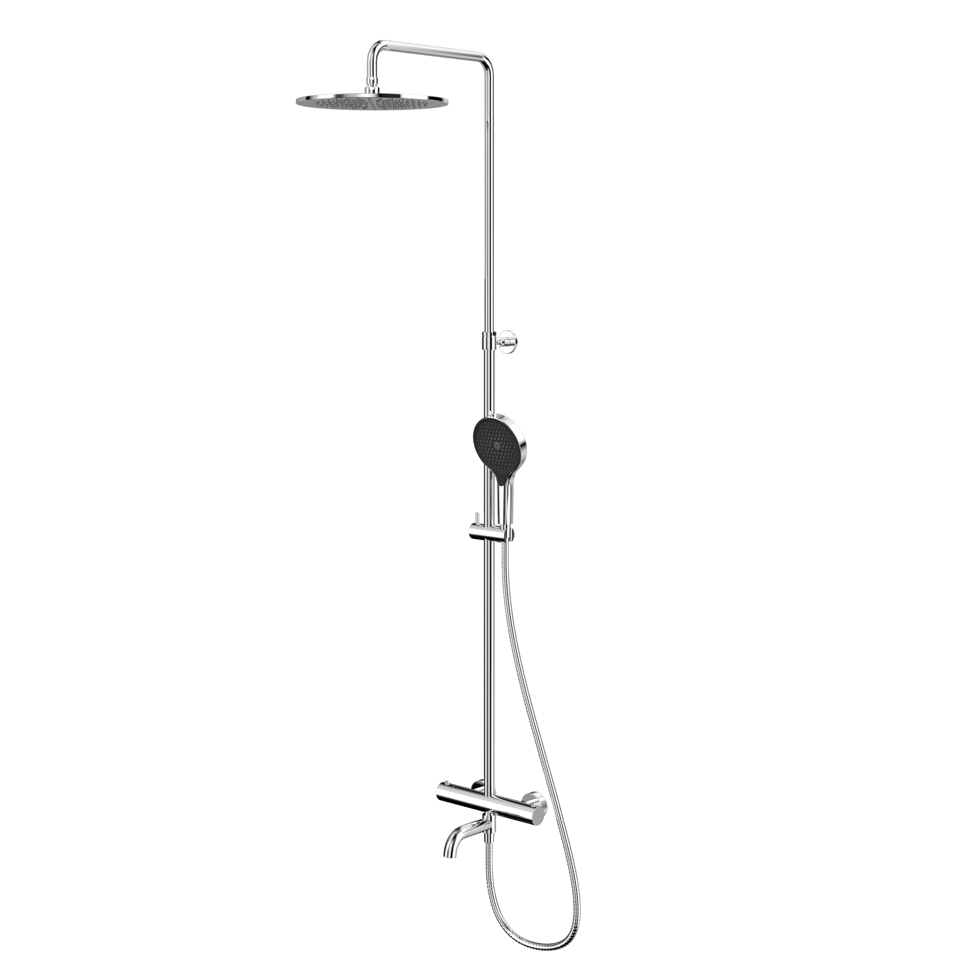 Душевая программа Термостатическая система для ванны наружного монтажа Y1234TOPCR (хром) 