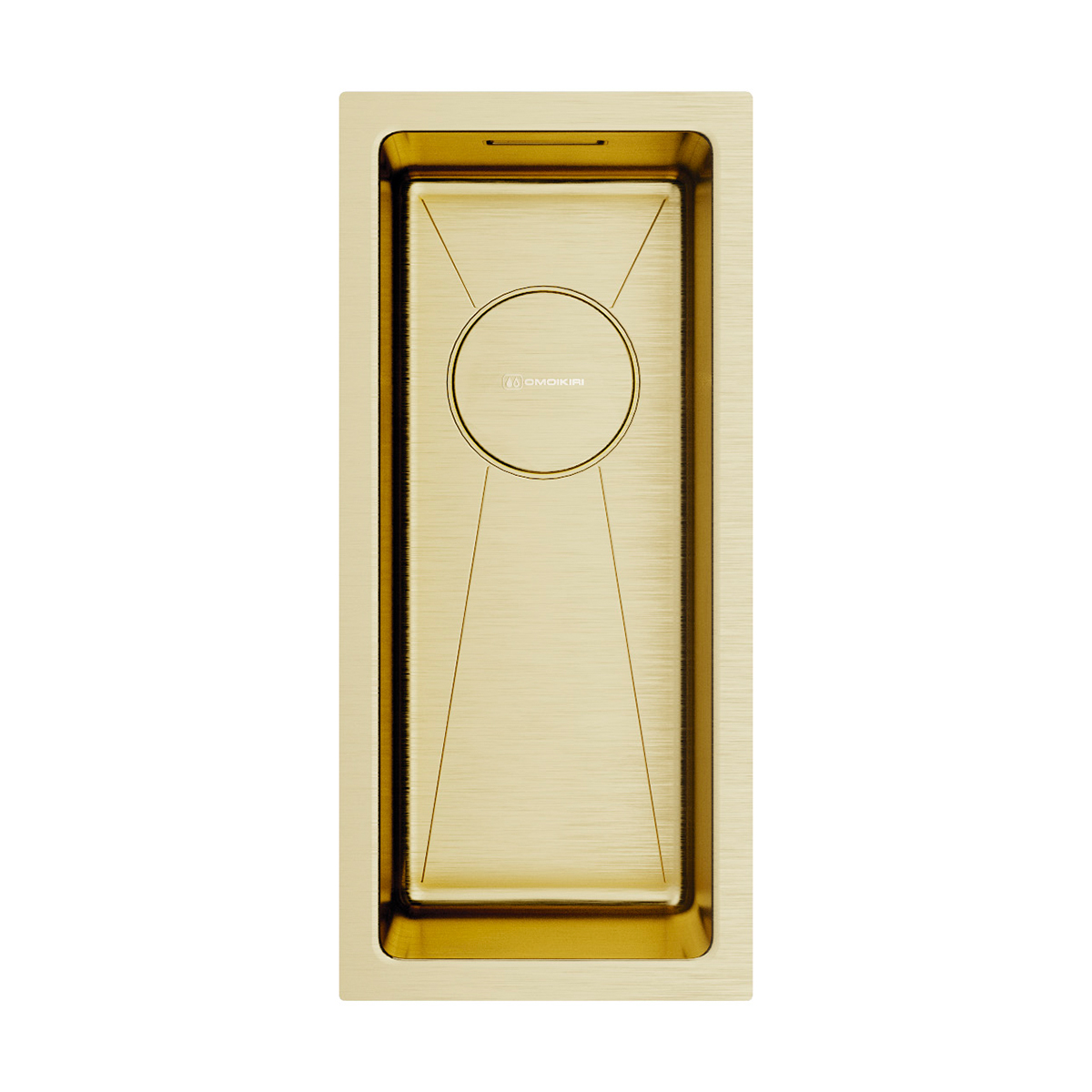 Кухонные мойки Кухонная мойка 200x440x180 Taki 20-U/IF-LG нержавеющая сталь/светлое золото 