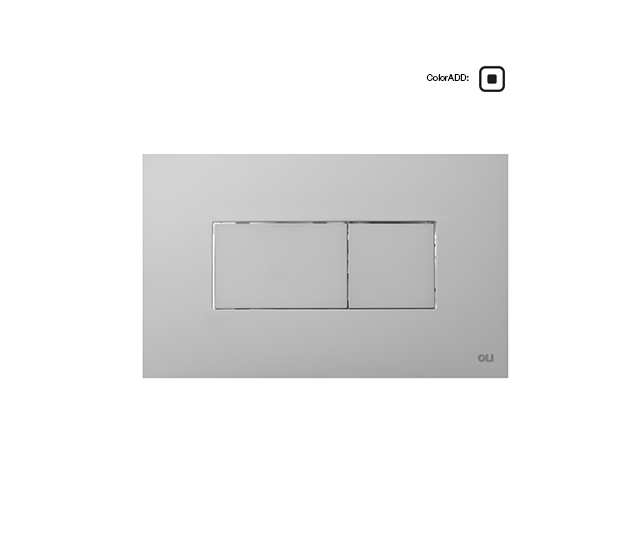 Системы инсталляции Панель KARISMA, двойной слив, хром матовый 