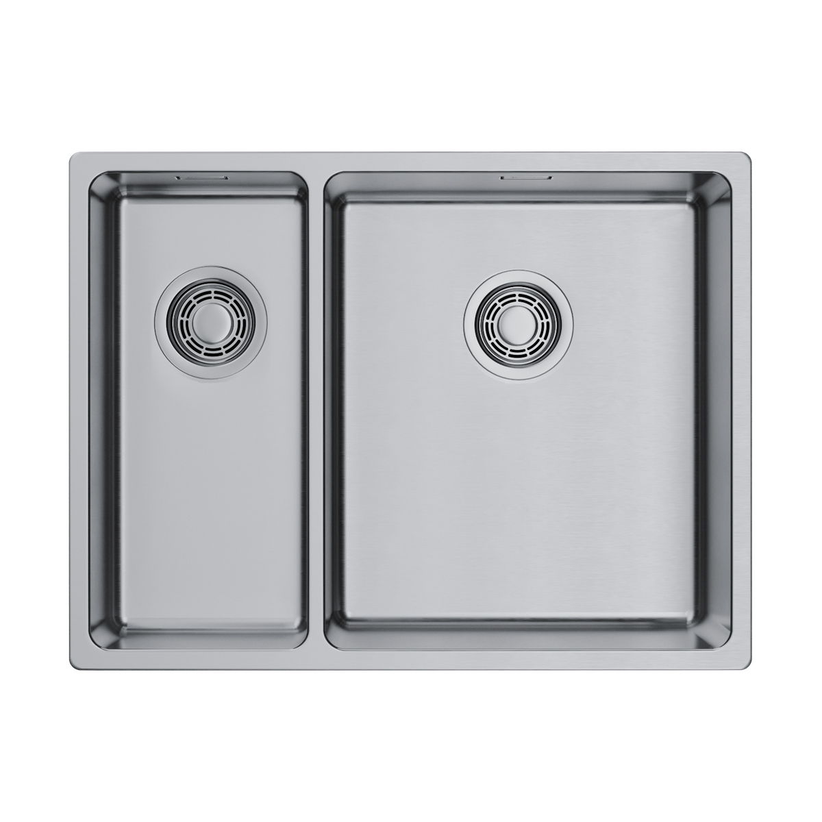 Кухонные мойки Кухонная мойка 580x440x200 Tadzava 58-2-U/I-R Ultra 15-IN нержавеющая сталь/нержавеющая сталь 