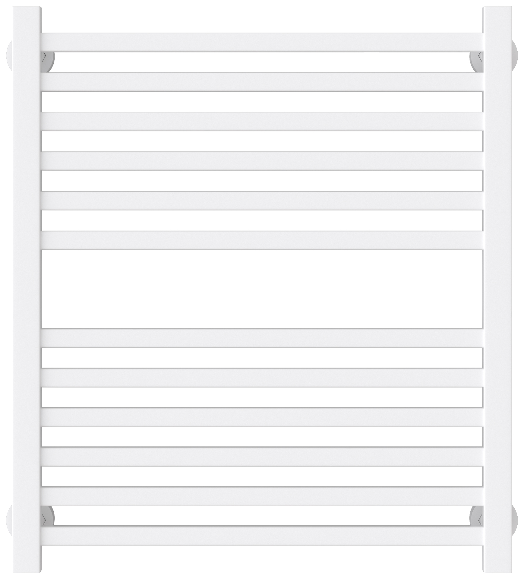 Полотенцесушители Полотенцесушитель 600х500 (Матовый белый) 