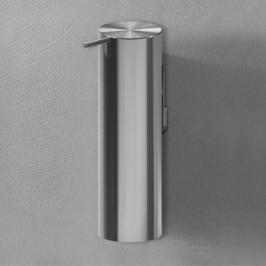 Дозатор для жидкого мыла Complements, настенный, цвет Black Diamond сатинированный