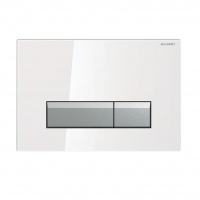 Системы инсталляции Sigma 40 115.600.SI.1 Накладная панель для унитаза (Белый | Матовый хром) 