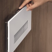 Системы инсталляции Sigma 40 115.600.SI.1 Накладная панель для унитаза (Белый | Матовый хром) 