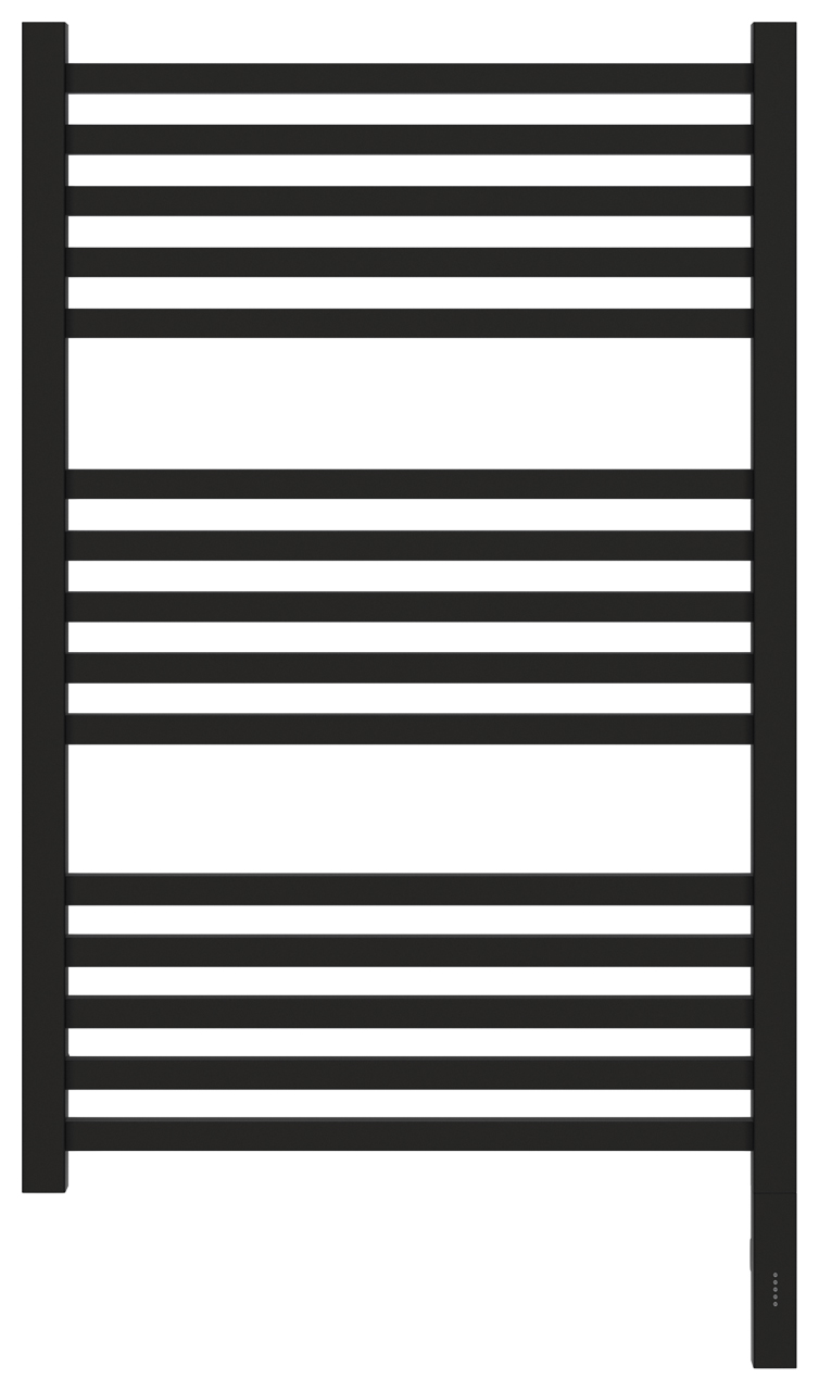 Полотенцесушители Полотенцесушитель электрический 800х500 / МЭМ правый (Матовый чёрный) 