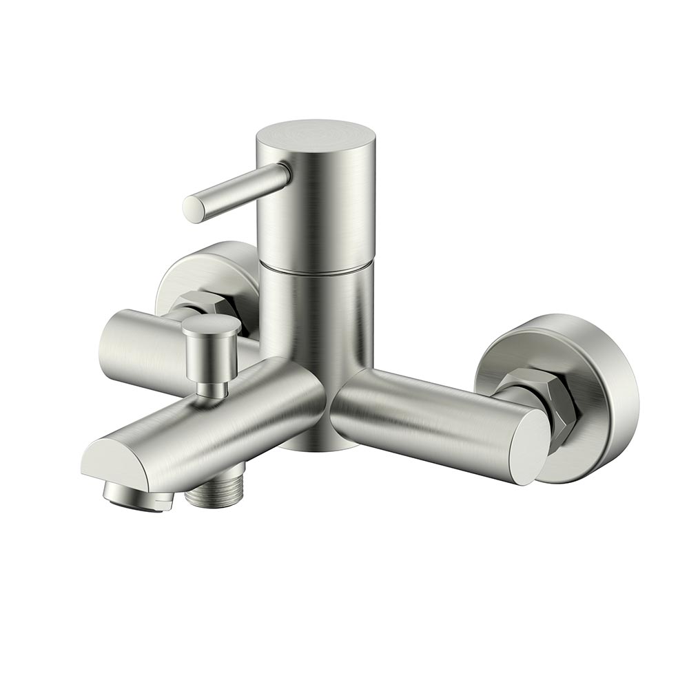 Смеситель для ванны BRUSH NICKEL