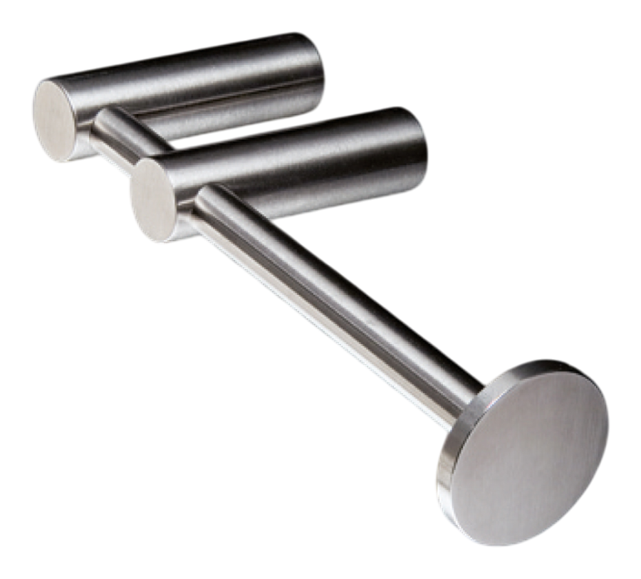 Бумагодержатель Stem, настенный, крепление слева, сталь, цвет Black Diamond сатинированный