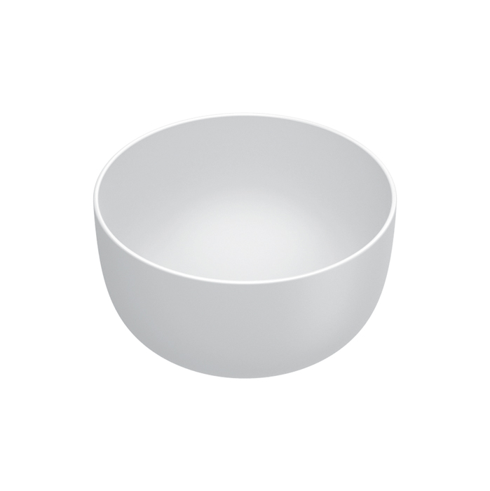 Раковины Раковина 42 h22 накладная, без отверстий под смеситель, покрытие Cataglaze+, цвет белый матовый 