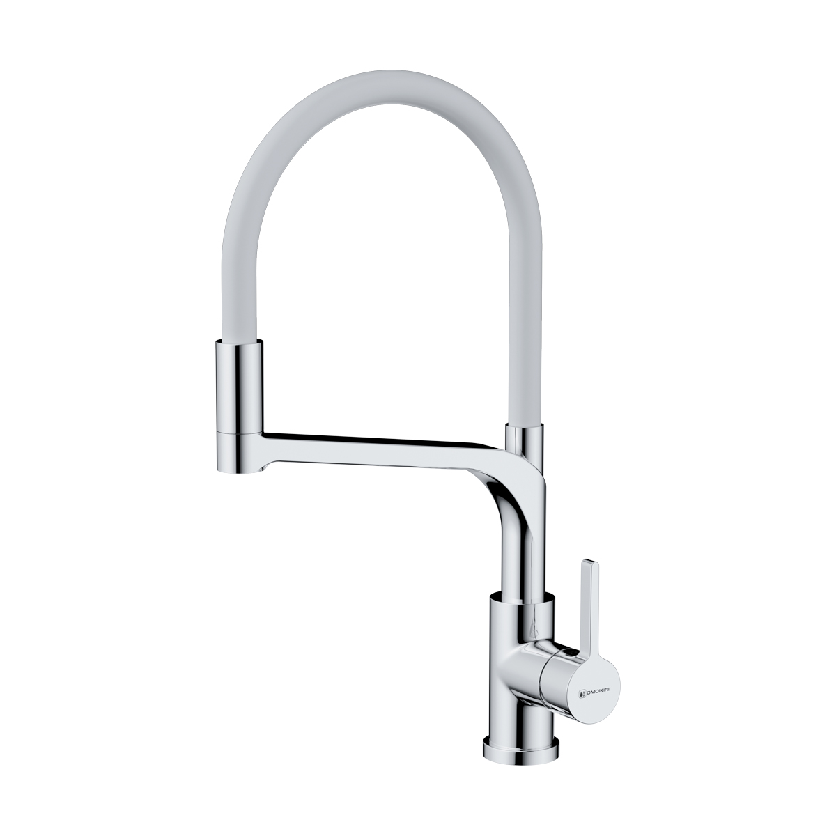 Смесители для кухни Смеситель для кухни Sinto 2 Plus-C-WH латунь/хром/белый 