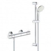 Смесители Grohtherm 800 34565001 Термостатический смеситель с душевым гарнитуром (хром) 