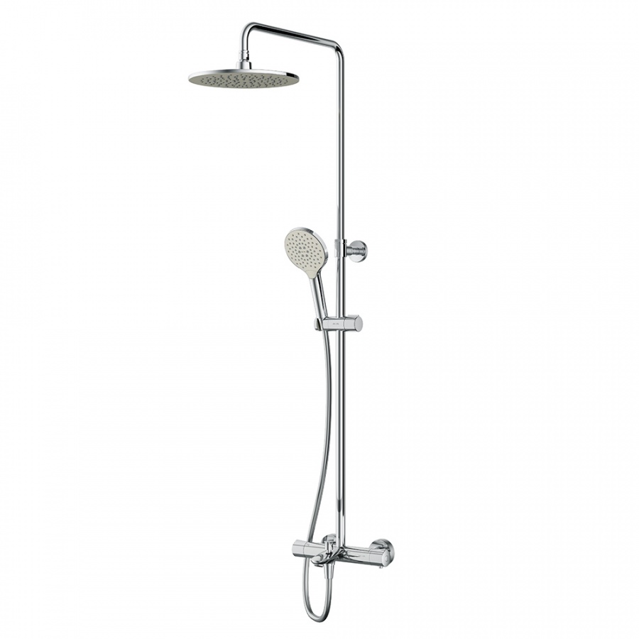 Душевая программа Душевая система, набор: смеситель для ванны/душа с термостатом, верхний душ d 250 мм, ручной душ 