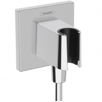 Комплектующие Шланговое подсоединение, хром 