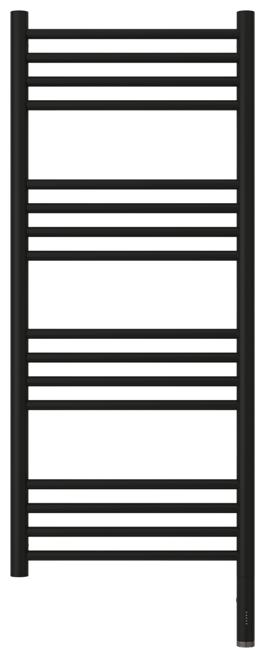 Полотенцесушители Полотенцесушитель электрический прямая 1000х400 / МЭМ правый (Матовый чёрный) 