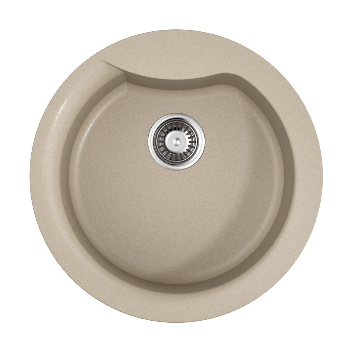 Кухонная мойка 485x485x210 Yasugata 48R-SA Tetogranit/бежевый