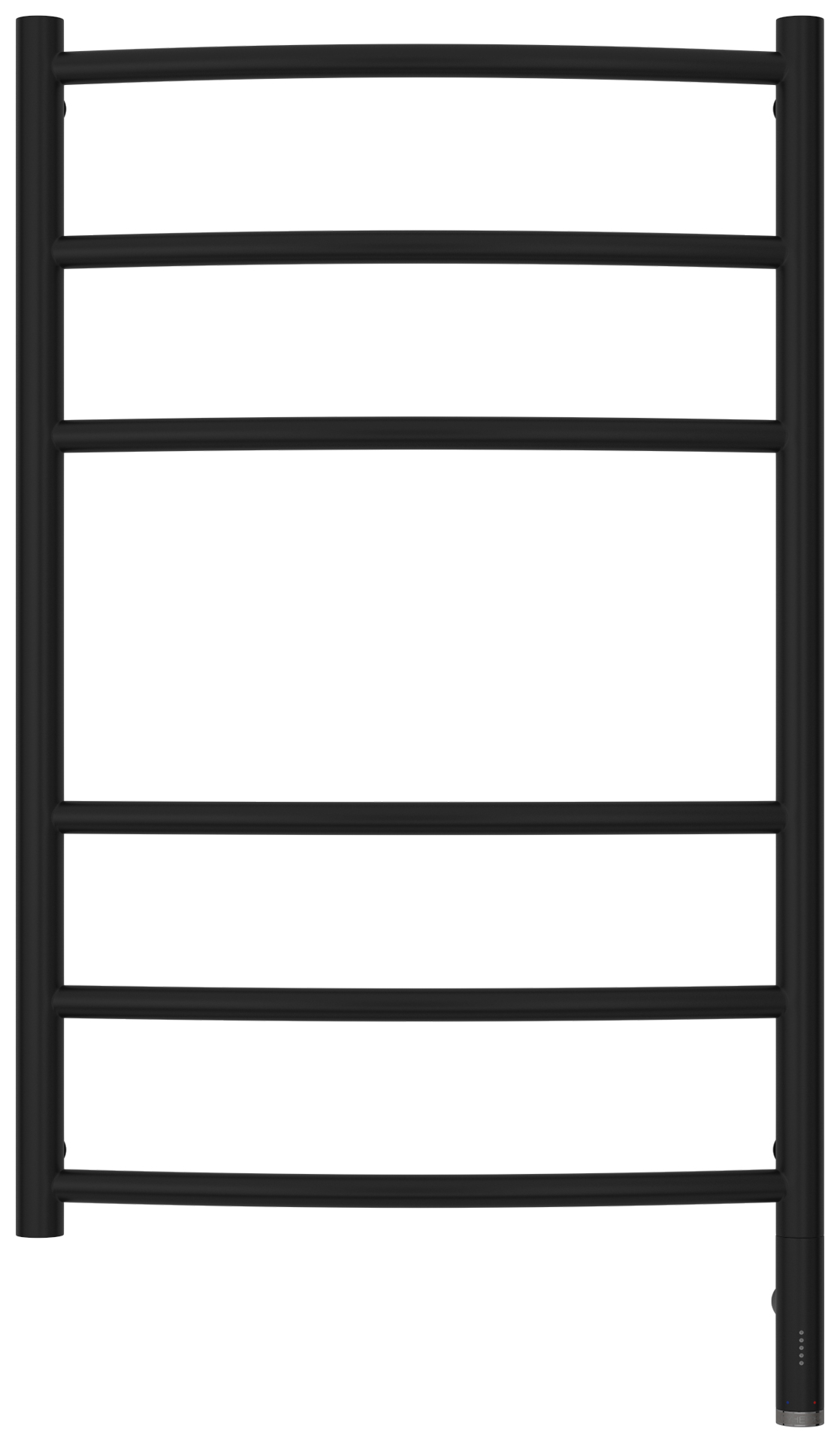 Полотенцесушители Полотенцесушитель электрический 800х500 МЭМ правый (Матовый чёрный) 