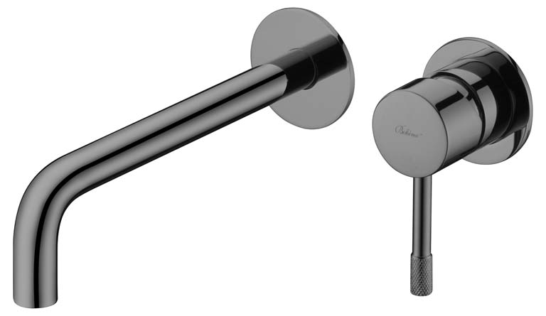 Смесители Смеситель для умывальника мз стены, Shine Gun Metall 