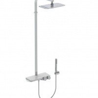 Душевая программа CERATHERM S200 Душевая система с термостатическим смесителем, хром 