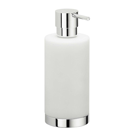 Дозатор для жидкого мыла, настольный, цвет хром