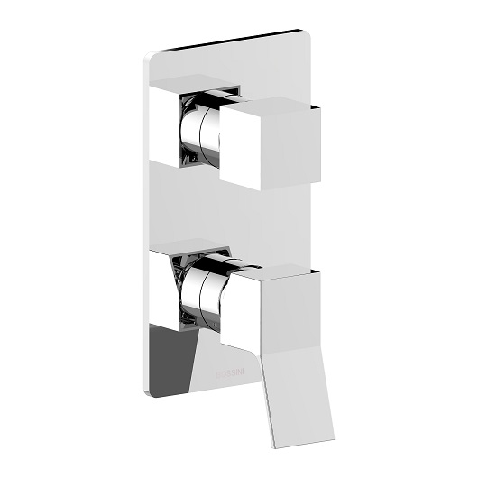 Смеситель универсальный, встраиваемый, на 2-5 выходов, внешняя часть, цвет хром