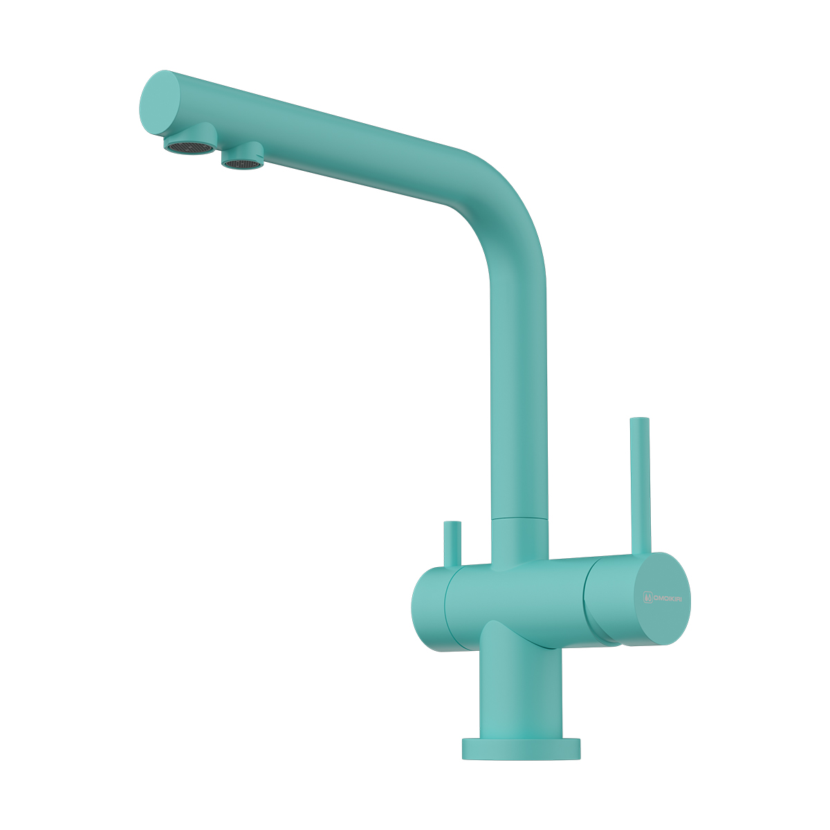 Смесители для кухни Смеситель для кухни Nagano-AZ латунь/azur blue 