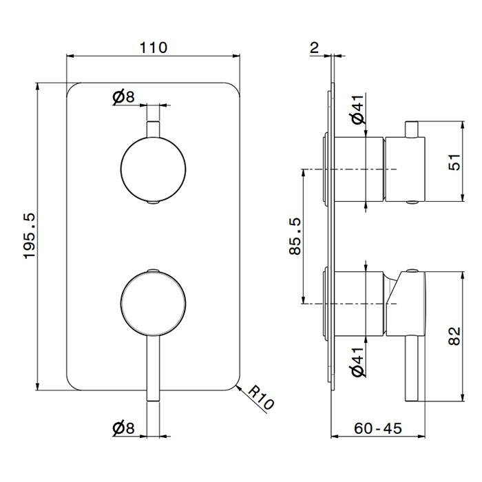 Смесители Смеситель для душа 