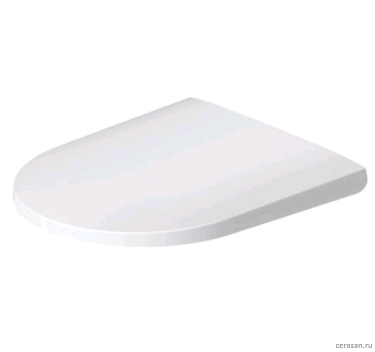 Сиденье для унитаза, цвет белый