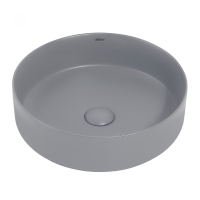Раковины Раковина накладная 40х40 цвет серый 