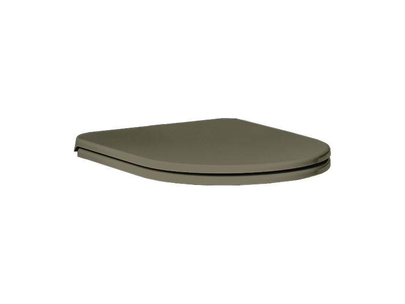 Сиденье тонкое быстроесъемное с системой плавного закрывания, цвет Selva