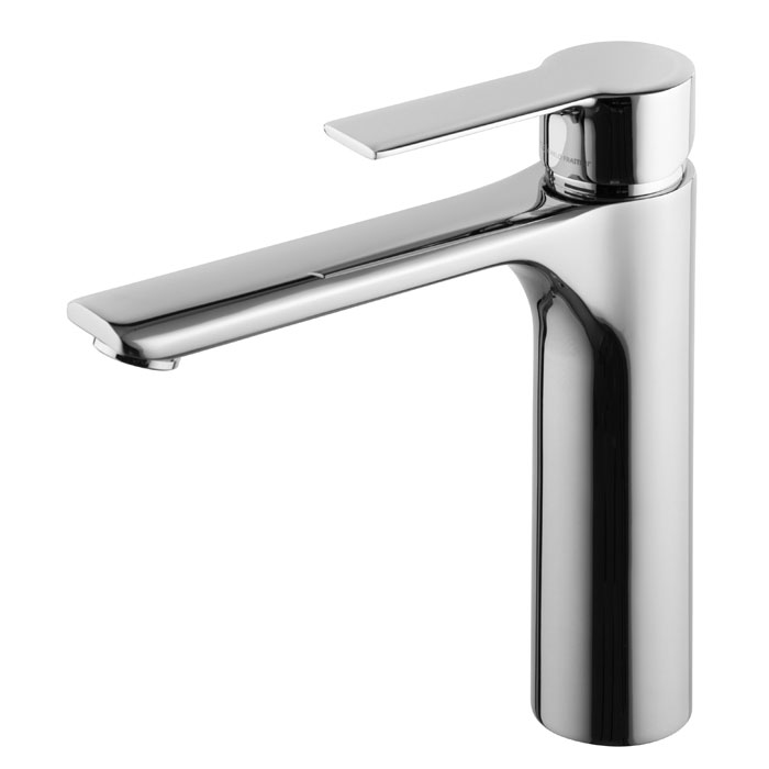 Смесители Mast Смеситель для раковины, на 1 отв., высокий h: 20.5см., без донного клапана, цвет: хром 