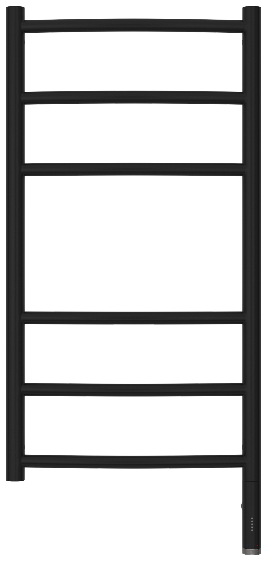 Полотенцесушители Полотенцесушитель электрический 800х400 МЭМ правый (Матовый чёрный) 