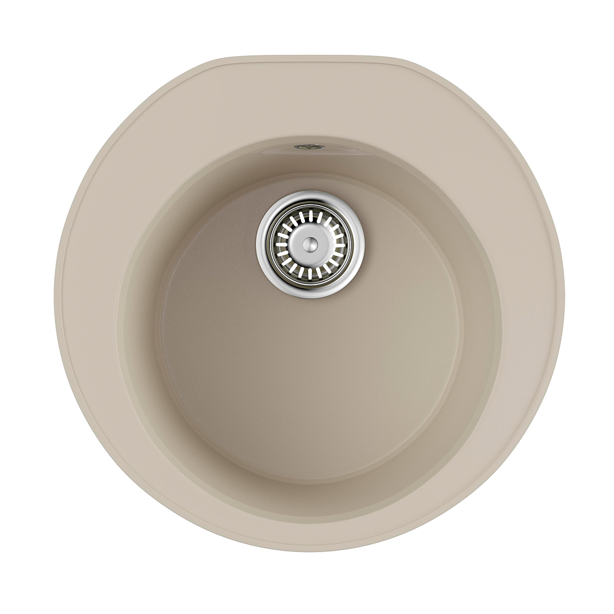 Кухонные мойки Кухонная мойка 505x490x210 Miya 50-R-BE Tetogranit/ваниль 