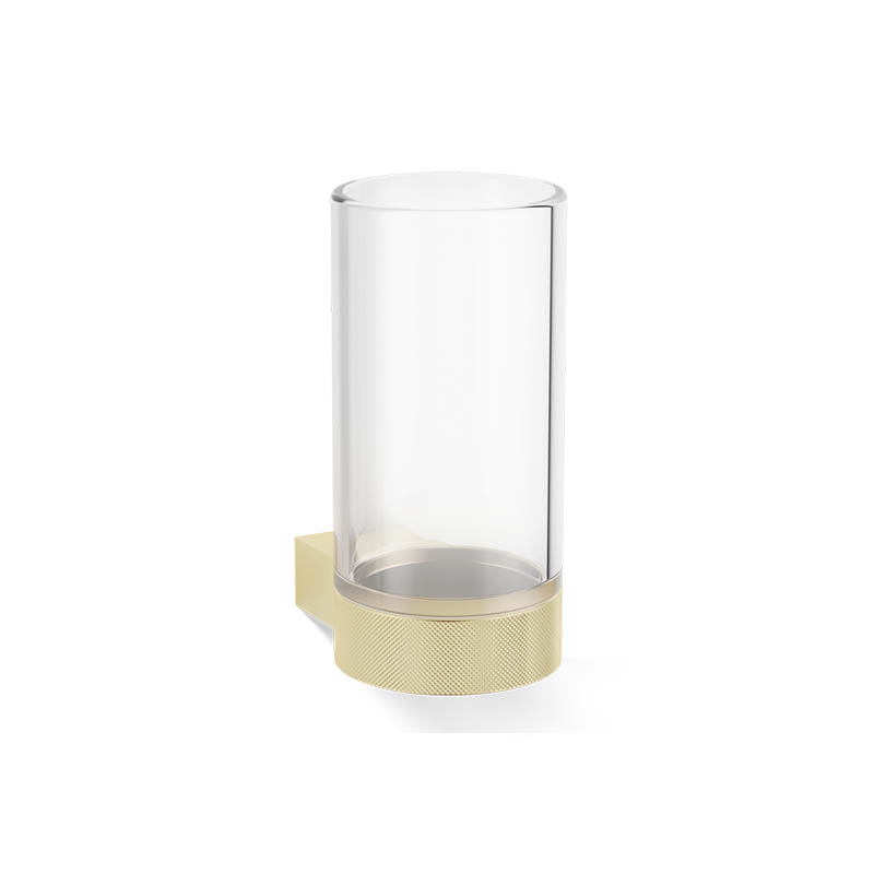 Аксессуары для ванной WMG настенный стакан золото матовое 