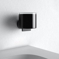 Аксессуары для ванной Дозатор жидкого мыла (чёрный матовый) 