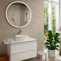 Смесители CoolStart EcoSmart+ Высокий смеситель для раковины, бронза шлифованная 