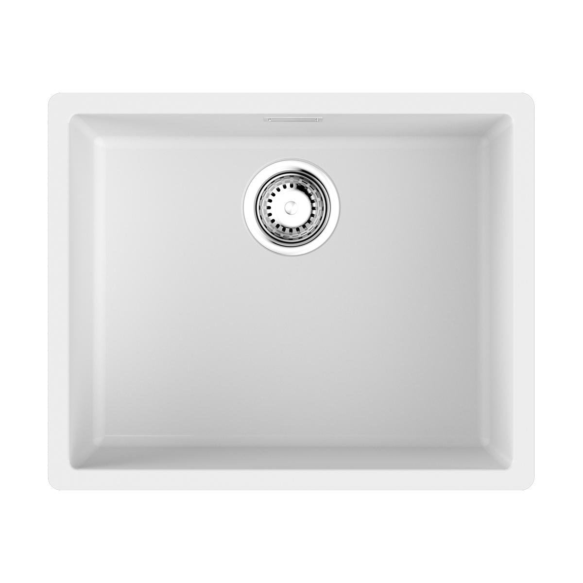 Кухонные мойки Кухонная мойка 556x456x200 Yamakawa 55T Integra-WH Tetogranit/белый 