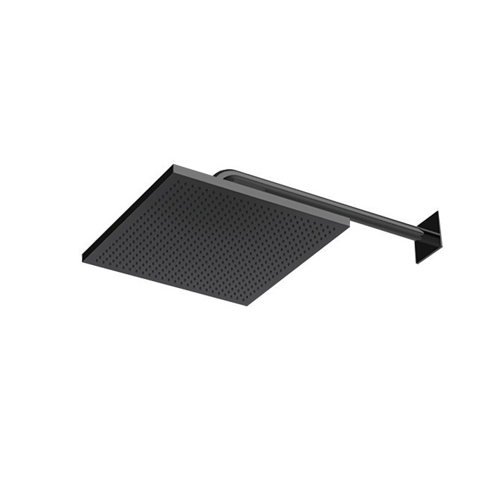 Душевая программа Верхний душ 300*300 мм, чёрный матовый 